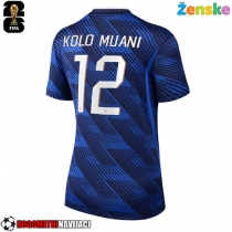 Ženske Nogometnih dresov Francija Randal Kolo Muani #12 Domači SP 2026 Kratki rokavi